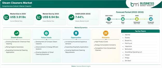 Steam Cleaners Market Strategic Framework